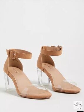 Translucent Block Heel (WW)